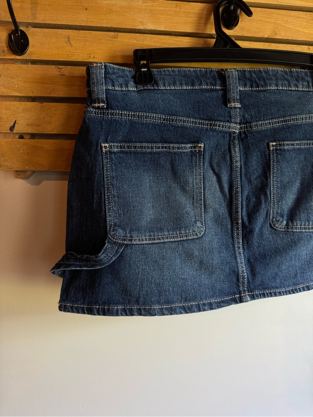 NWT No Boundaries Dark Blue Denim Mini Skirt - XL - Picture 6 of 9